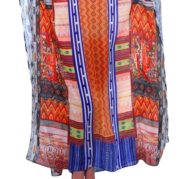 Caftans -Women's Kaftan Dress - Colors Of Fashion - Picture 2 of 5